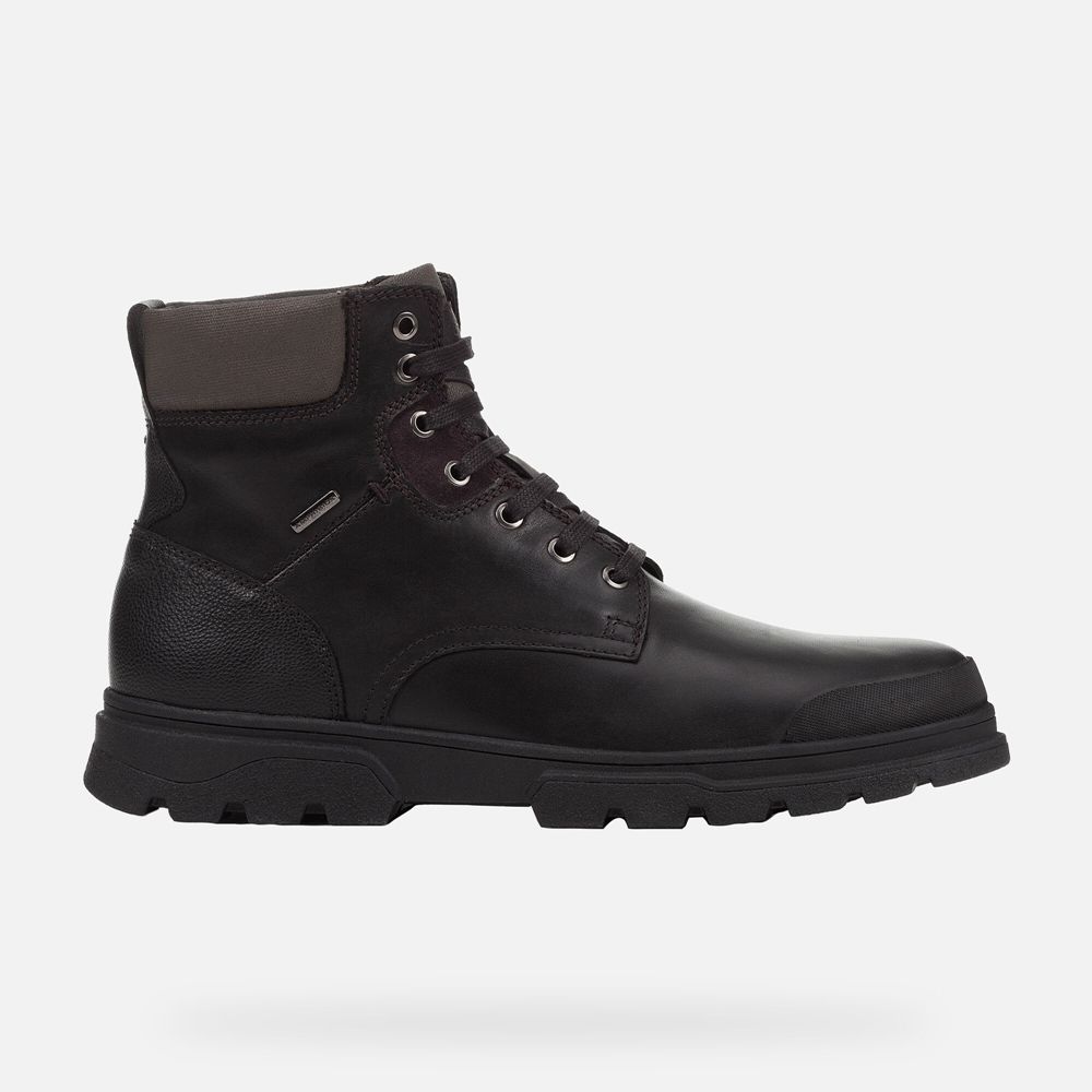 Botas Geox Homem Pretas - Clintfordb Abx - BFUSZ8245